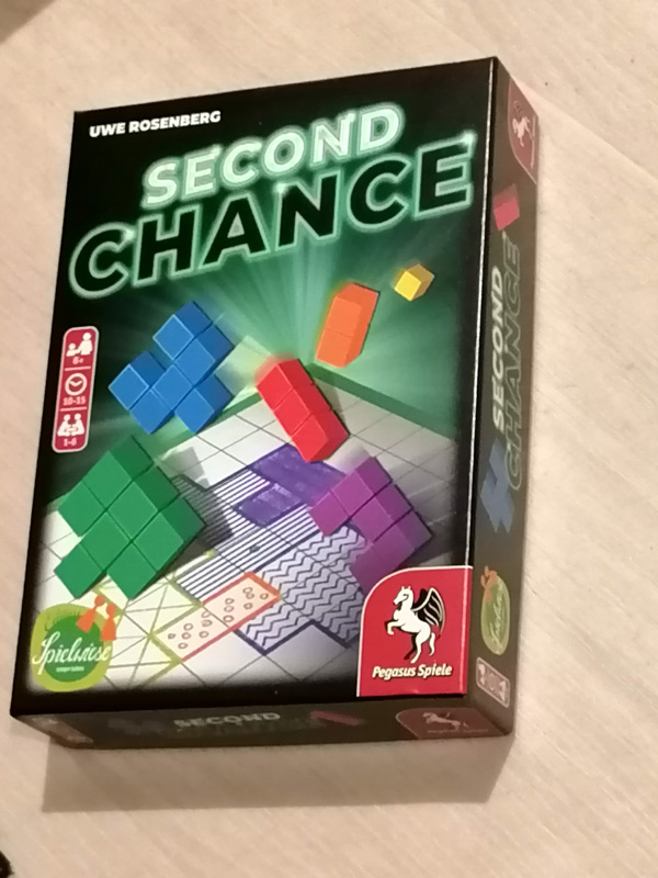 Schachtel des Spiels Second Chance