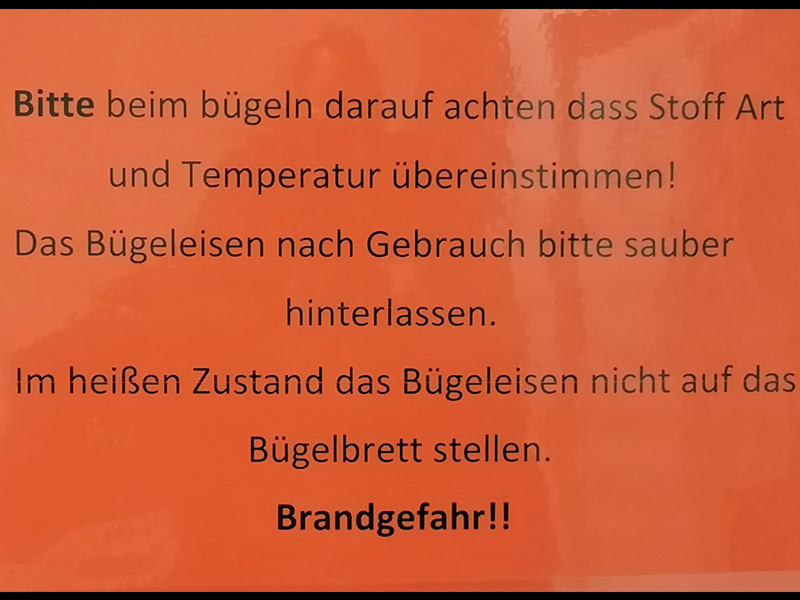 Sobald man eines dieser Schilder entdeckt hat, findet man viele.